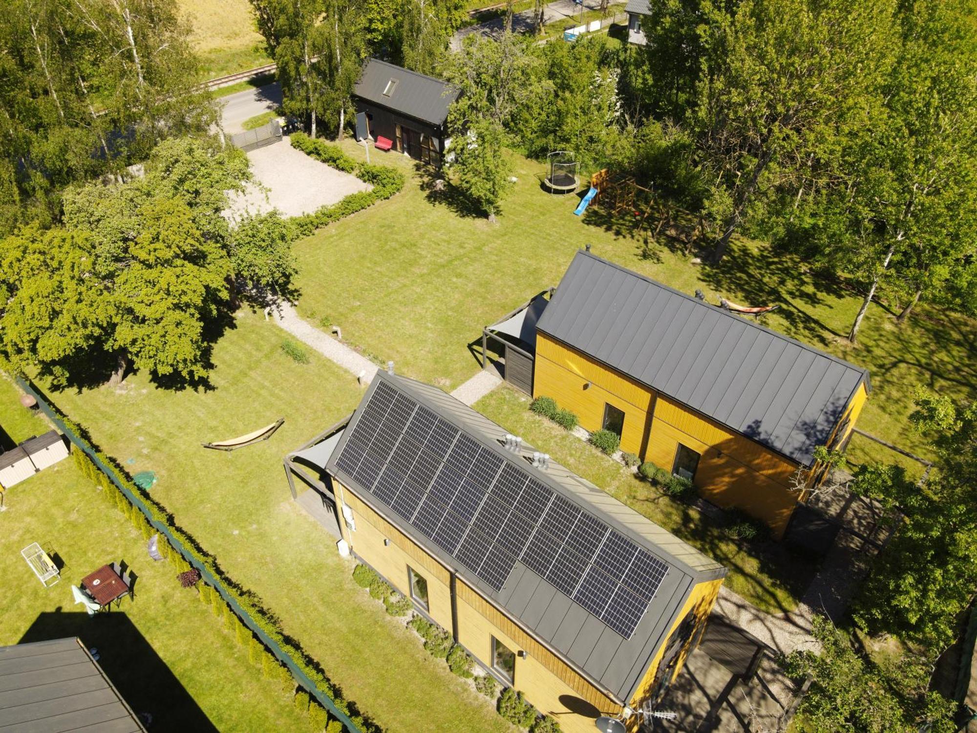Kwiatowa Laka Villa Sliwin Buitenkant foto