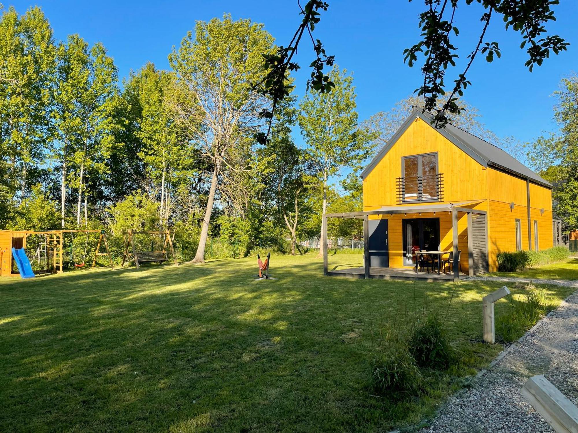 Kwiatowa Laka Villa Sliwin Buitenkant foto